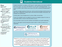 Tablet Screenshot of academia-international.net