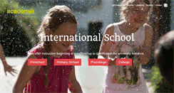 Desktop Screenshot of academia-international.ch